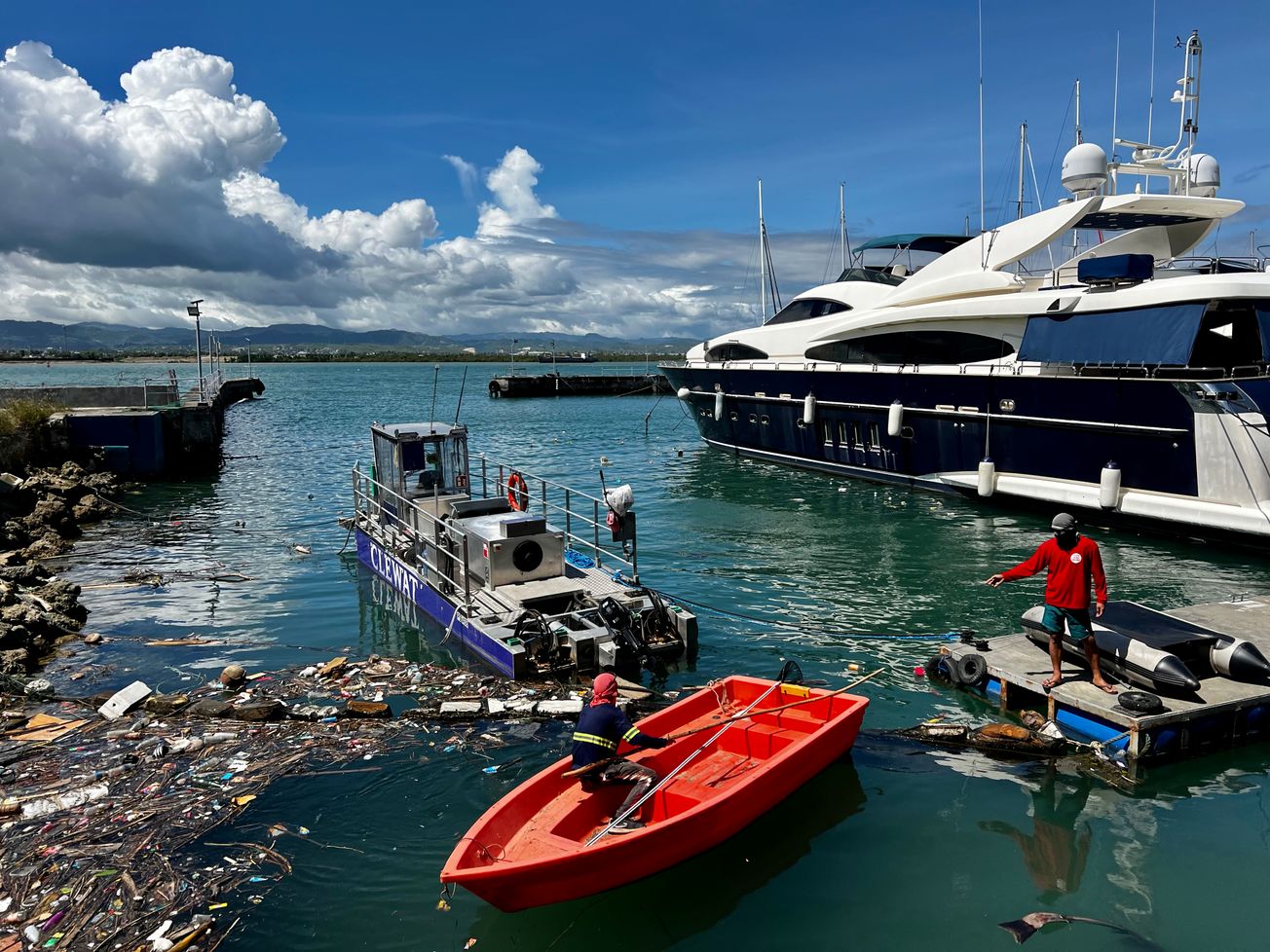 Roskat pois  merestä ja lumesta