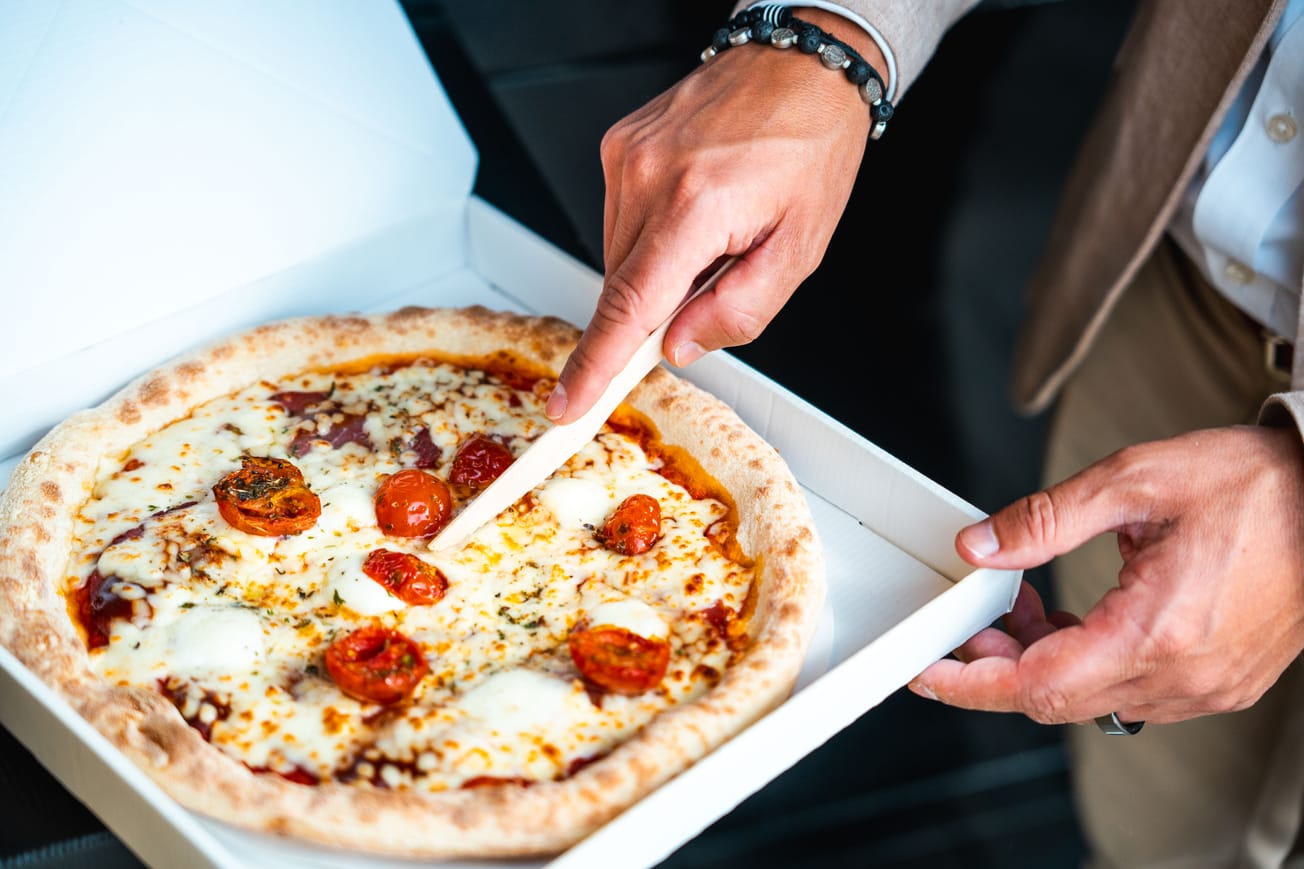 Käsintehty pizza kohtaa teknologian