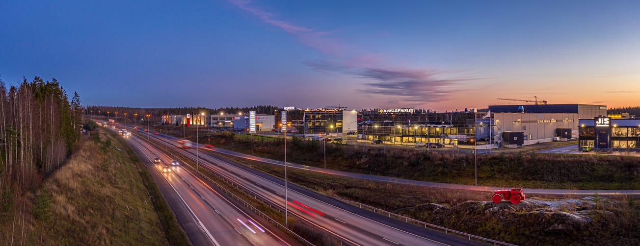 Pirkkalan yrittäjät hyötyvät erinomaisesta sijainnista vetovoimaisella alueella