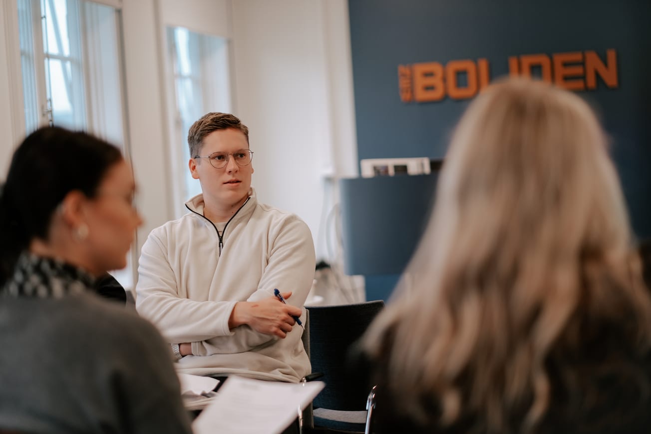 Boliden tarjoaa erinomaisia mahdollisuuksia työssä kehittymiseen