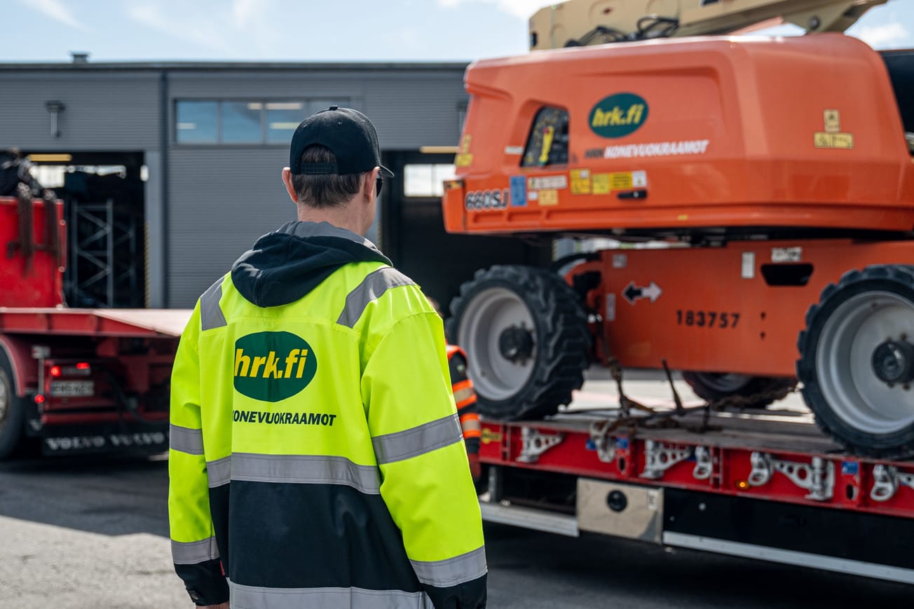 Rakennuskoneiden vuokraus edistää kiertotaloutta