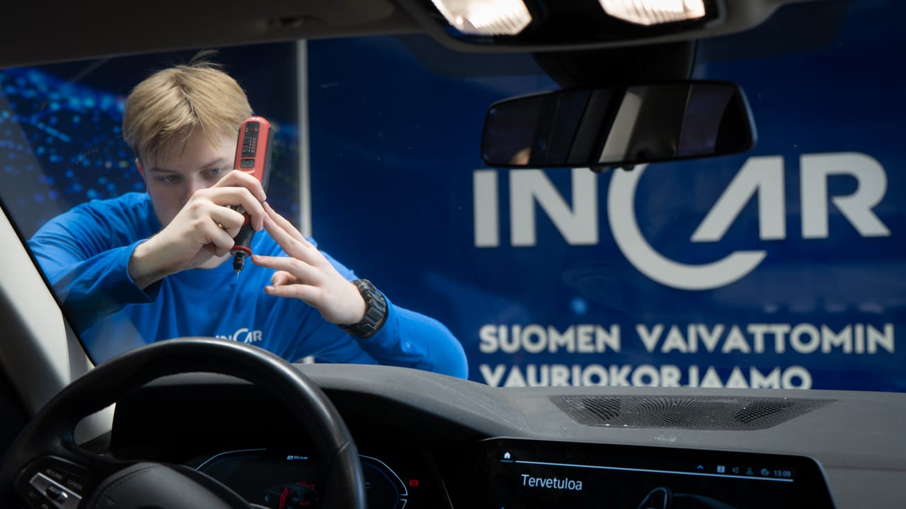 Tuulilasi kannattaa korjata ajoissa, laadukkaassa korjaamossa